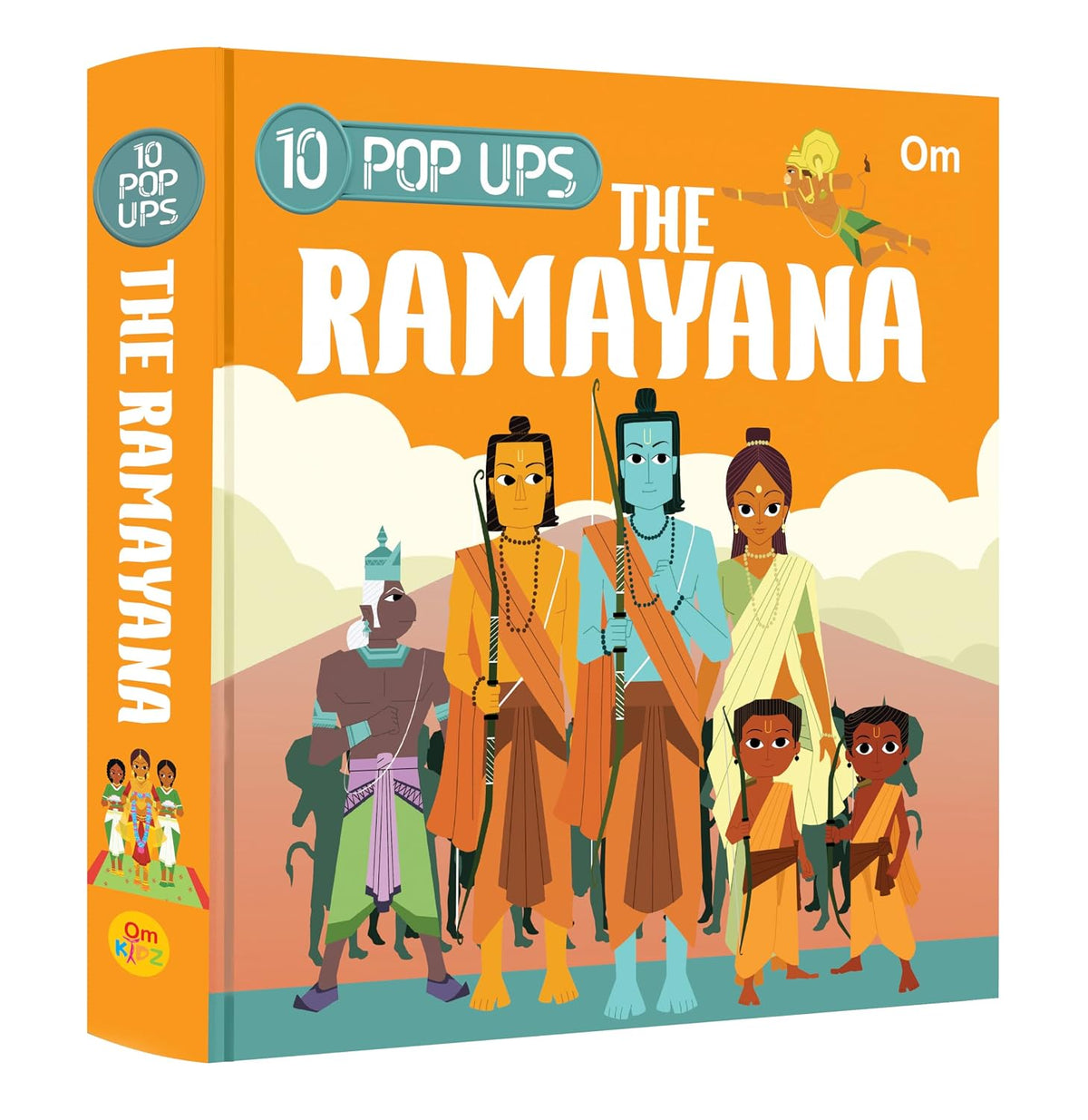 Pop Up The Ramayana Book for Kids: Little Heroes of the Ramayana | Tale of Rama and Ravana | Explore the Timeless Epic Tale in 3D