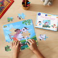 Kids' Puzzle – Krishna with Cow | Tiny Flute Puzzle