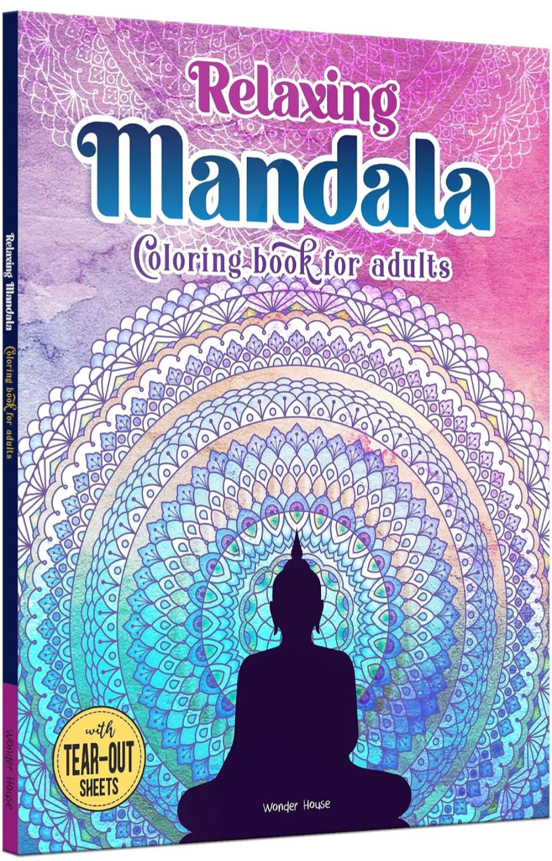 Relaxing Mandala Coloring book for adults